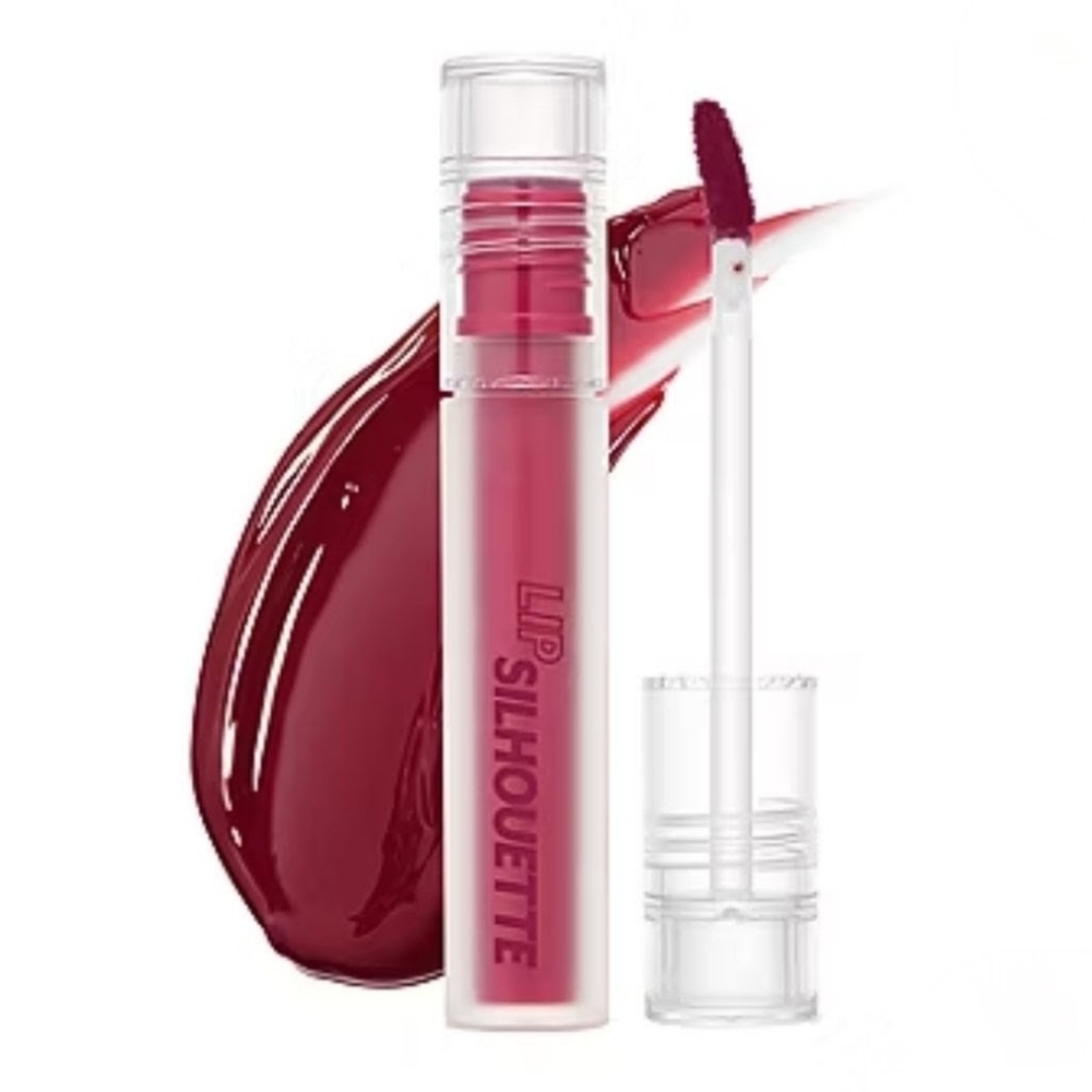 S. Korean Beauty💄I'M MEME Gloss Tint Lip Silhouette  in Burgundy